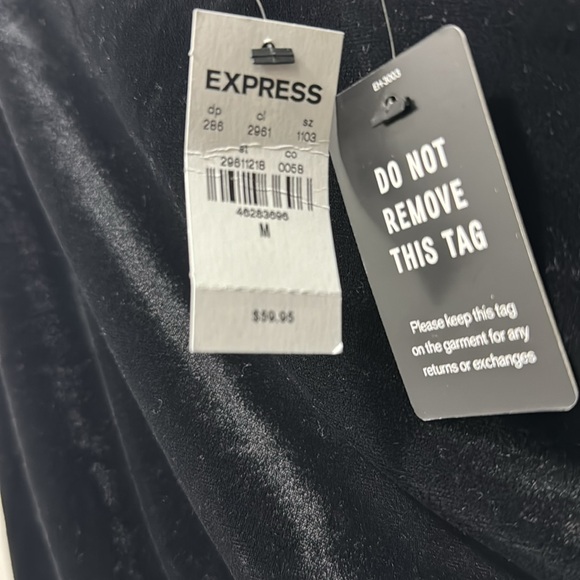 Express velvet body suit - Picture 2 of 3